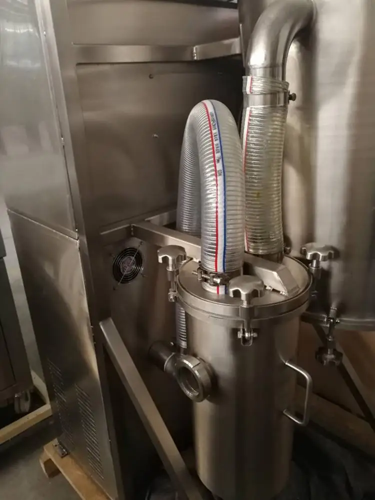 the reduction of pathogens and the removal of spinal cords on beef, hogs and  sheep meat processing equipment