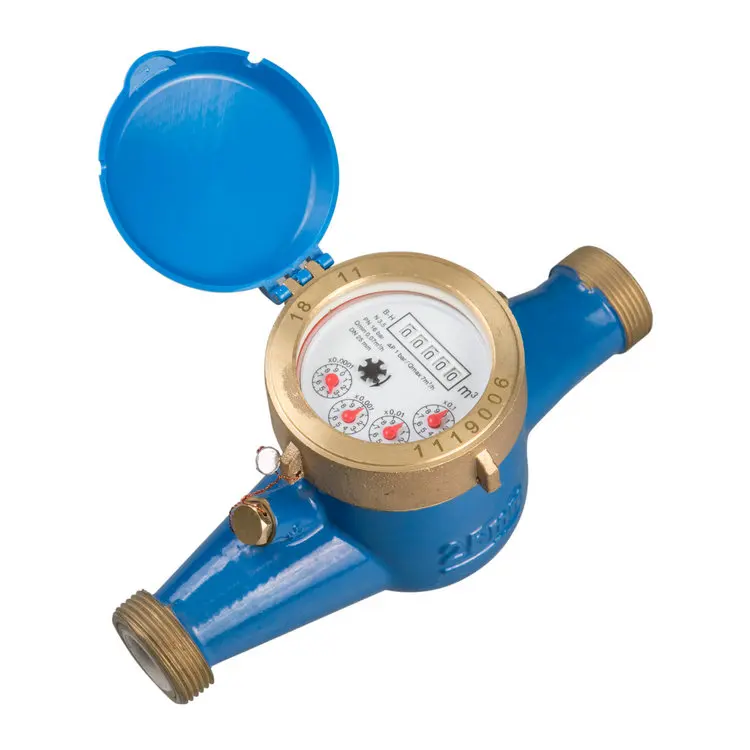 20MM Multi Jet Wet Type Iron Body Water Meter