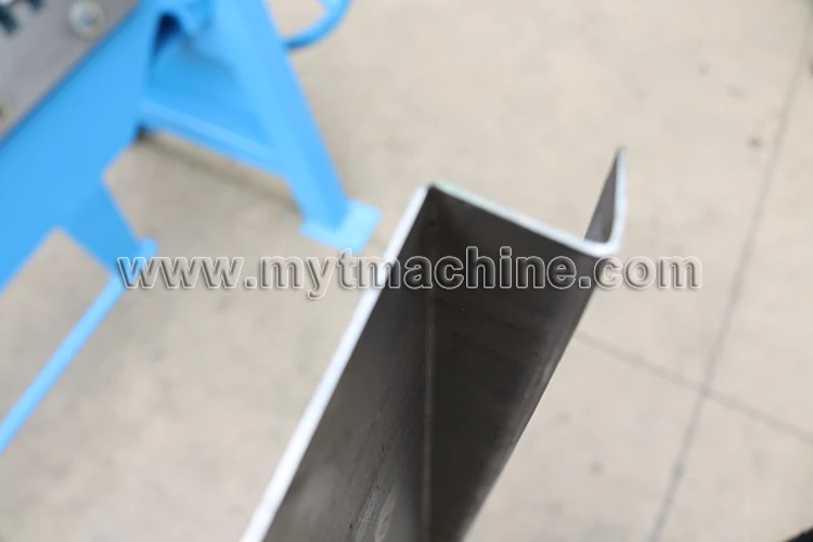 MYT Shanghai TDF flange folding machine HVAC aluminum plate bending