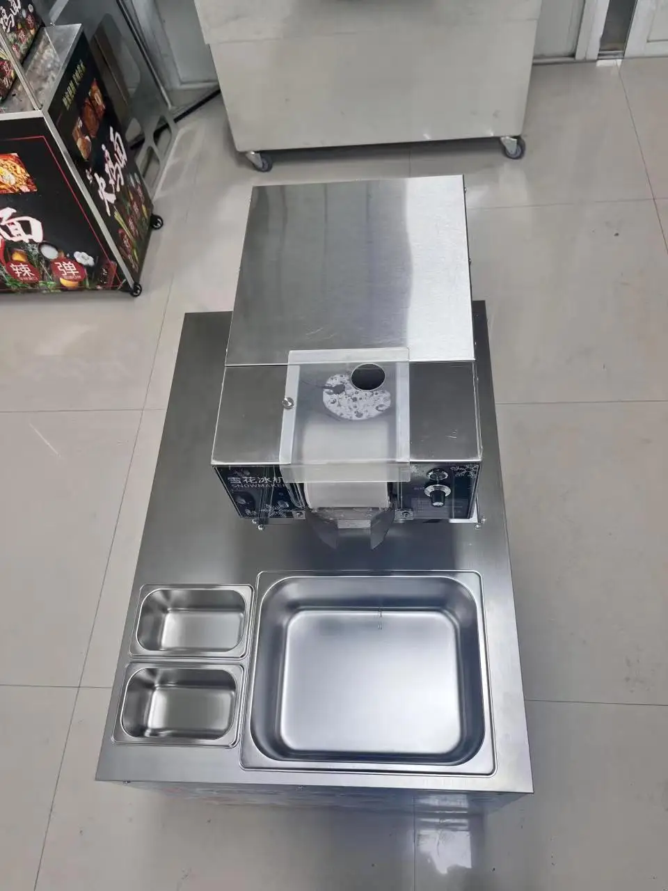 Commercial Snow Flake Ice Making Machine  Professional Snow Flake Ice Machine