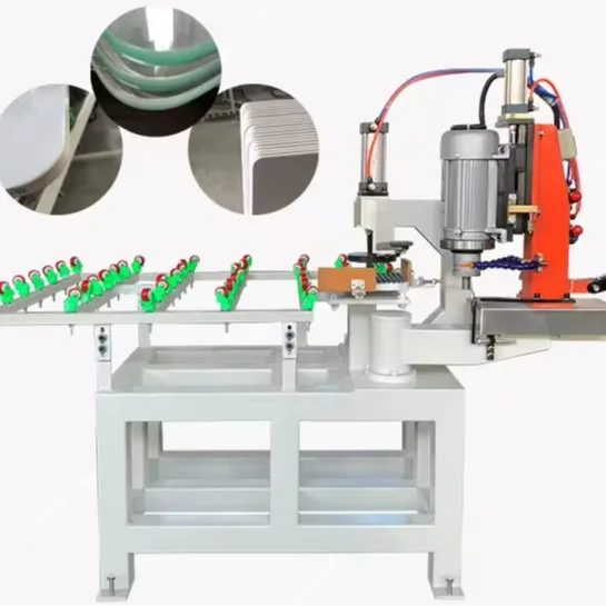 Semi-automatic glass angle grinding and polishing machine new building manufacturing adopts motor