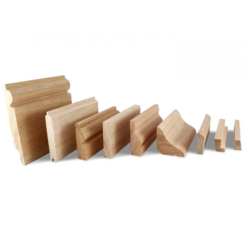 Hot Selling Made In China Customizable Modern Style Primed wood mouldings for frame