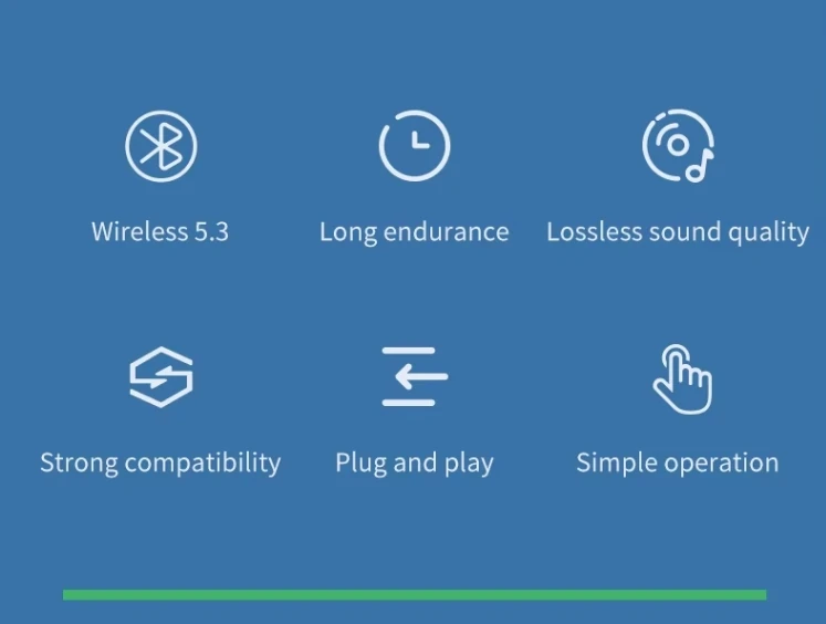 2 IN 1 BT AUX Adapter for Car Noise Reduction BT 5.0 Receiver for Music/Hands-Free Calls Wireless Audio Receiver