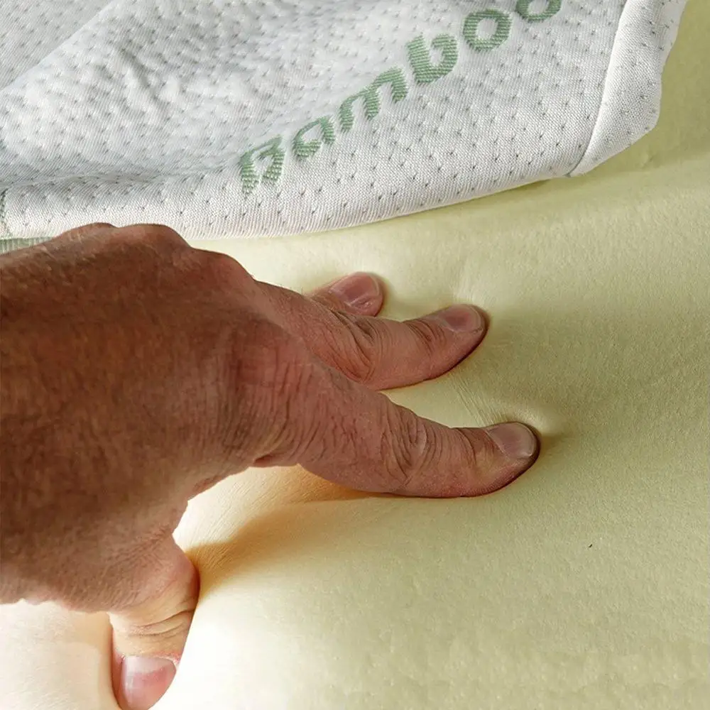 Lumbar Support Pillow for Sleeping Memory Foam Pillow for Back Pain Relief Side Back and Stomach Sleepers Triangle Pillow