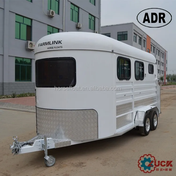 2HAL-D trailer used for horse angle load deluxe version