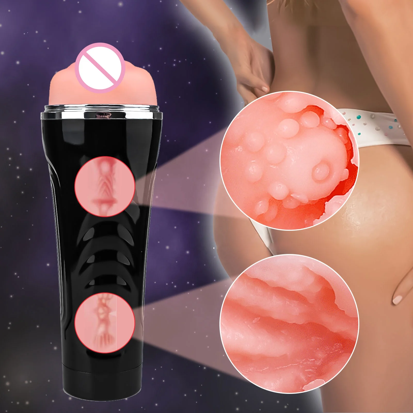 10 Models Vibrator Masturbation Cup Oral Sex Cup Erotic Silicone Sex Toys For Men Masturbating Pussy