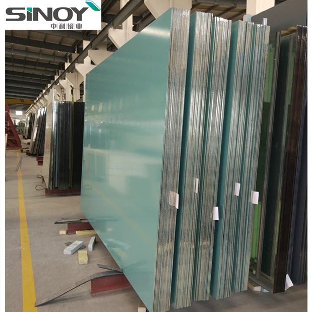 China factory 2mm 3mm 4mm 5mm 6mm 8mm Copper Free Silver Mirror Glass Sheet with epoxy resin paints