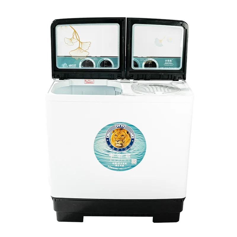 top selling clothes 28KG washer and dryer topload semi-auto laundry appliances for home hotel dormitory