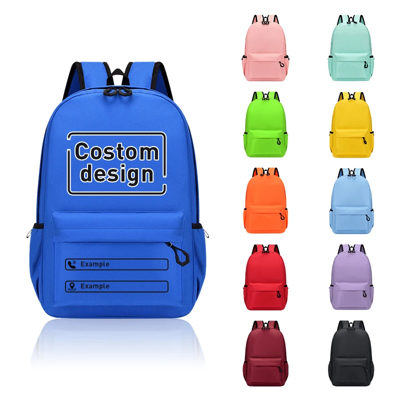 Factory Custom Logo Back Packs Set Secondary Students School Bag Cartoon Printed Backpacks for Back to School Backpack