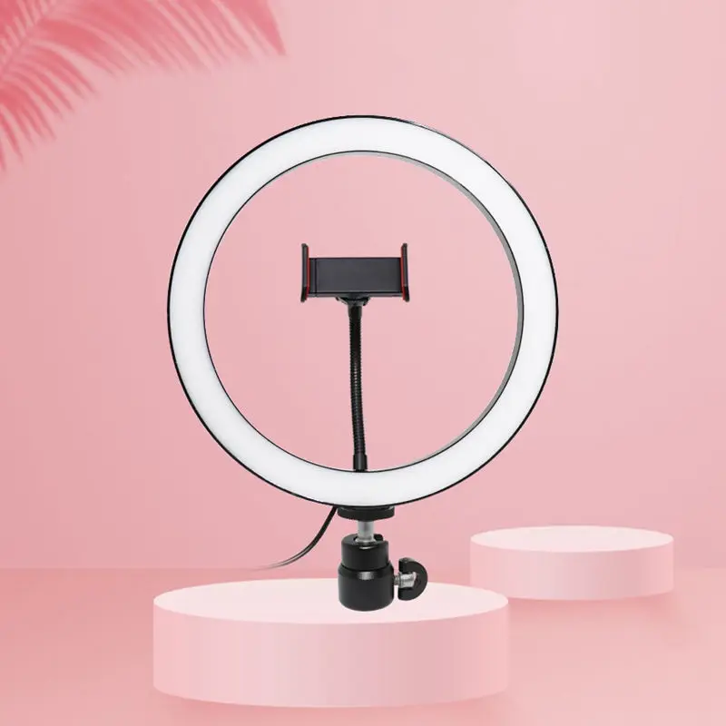 UEGOGO R10 10INCH Usb Beauty Video Studio Photo Circle Lamp Dimmable Selfie Led Ring Light For Phone and Camera