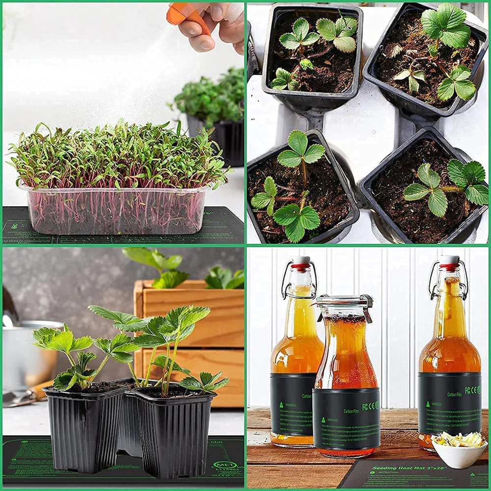 Manufacturers wholesale digital display temperature control model seedling heating pad plants and flowers seedling culture