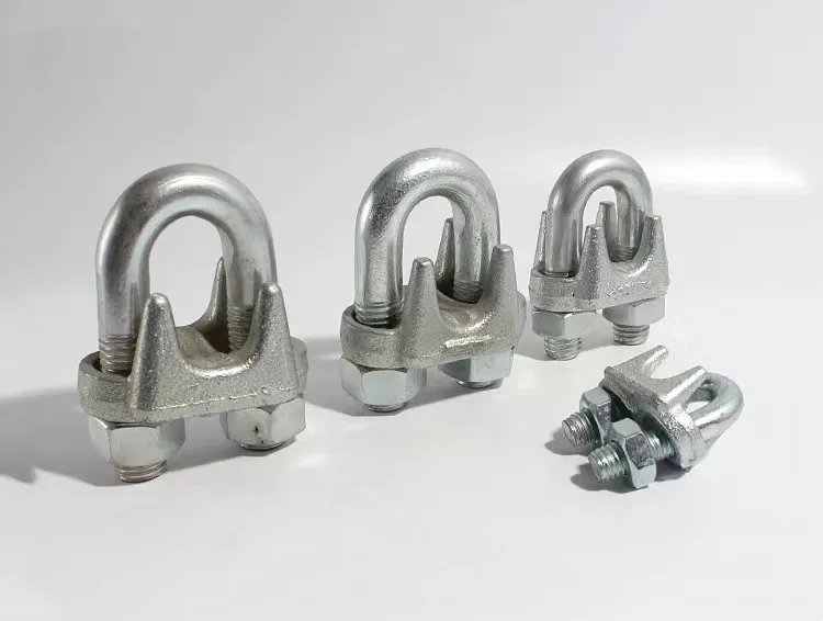 factory direct price iron wire rope clip for construction works