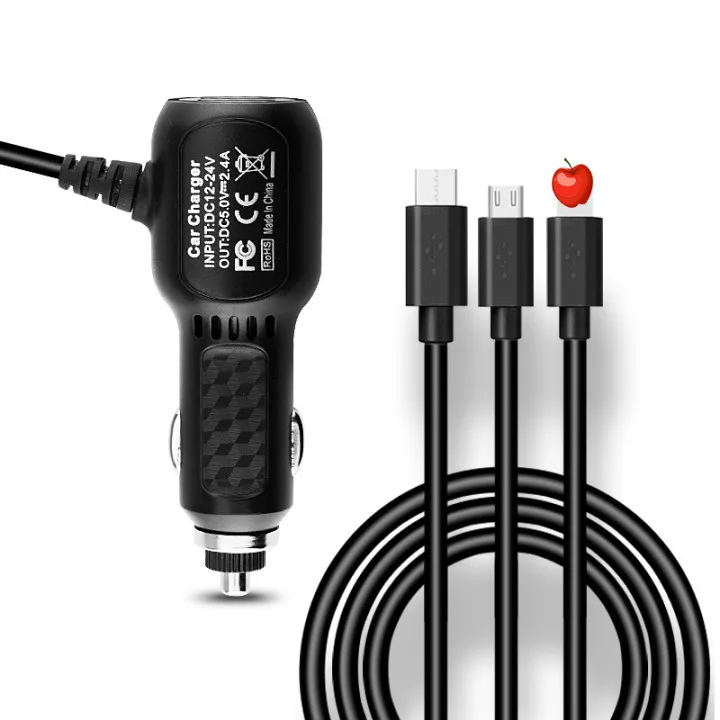 1 образец OK двойной 2 Usb вертикальный прикуриватель 3 порта зарядное устройство для автомобиля Qc3.0 автомобильный адаптер зарядки сотового телефона