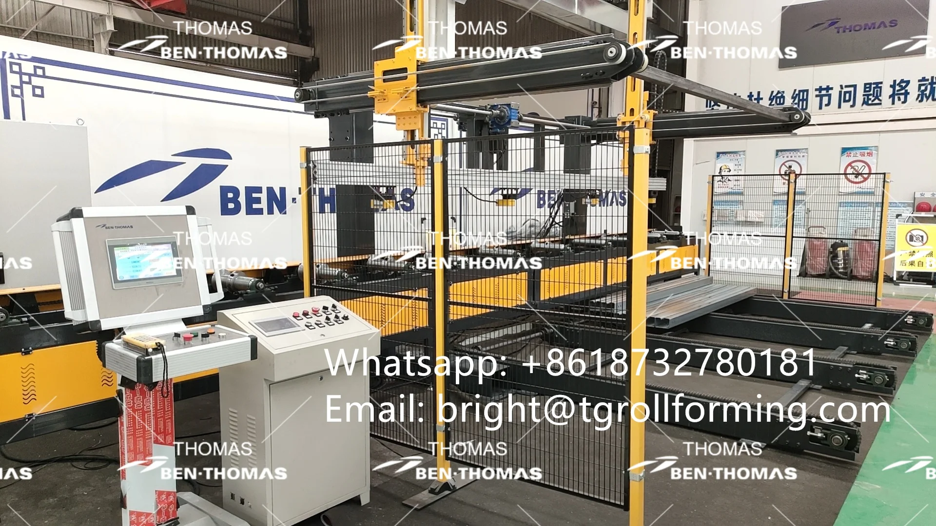 New design hihg speed C purlin roll forming machine