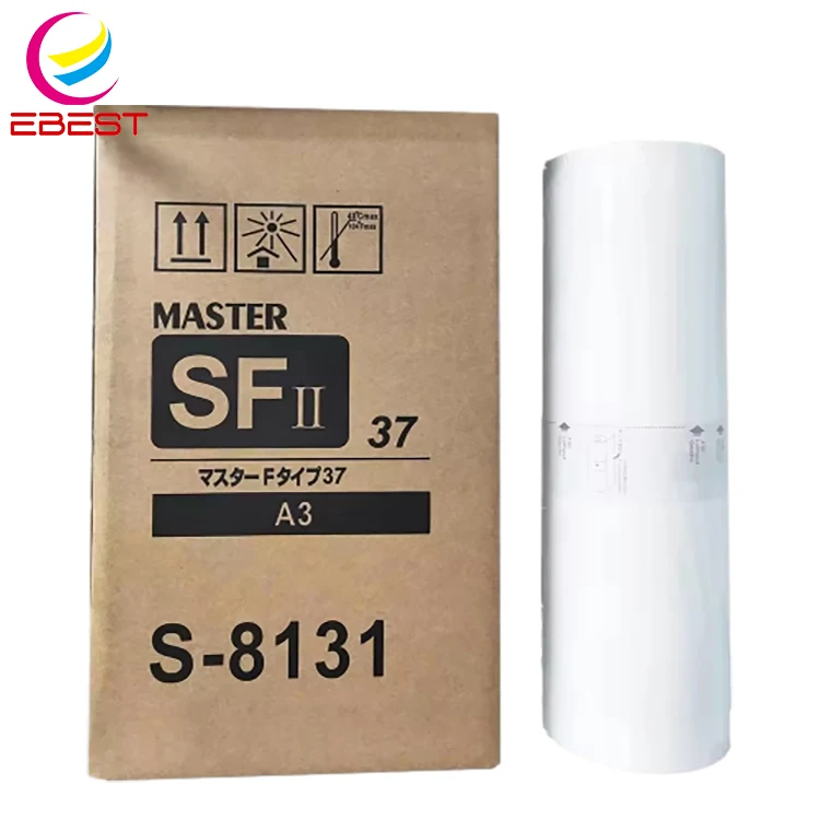 EBEST Good Quality Compatible A3 RISOs FII Type Master S-8131 For Risographs SF5350II SF9350 SF5350 EZ/RZ/MZ Master Paper