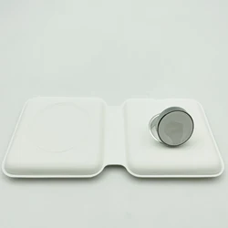 Multifunction Magsafing Wireless Charger Duo Magnetic 2 in 1 Charging Station 15W Mag Safe Pad Foldable Charger For iphone12 11