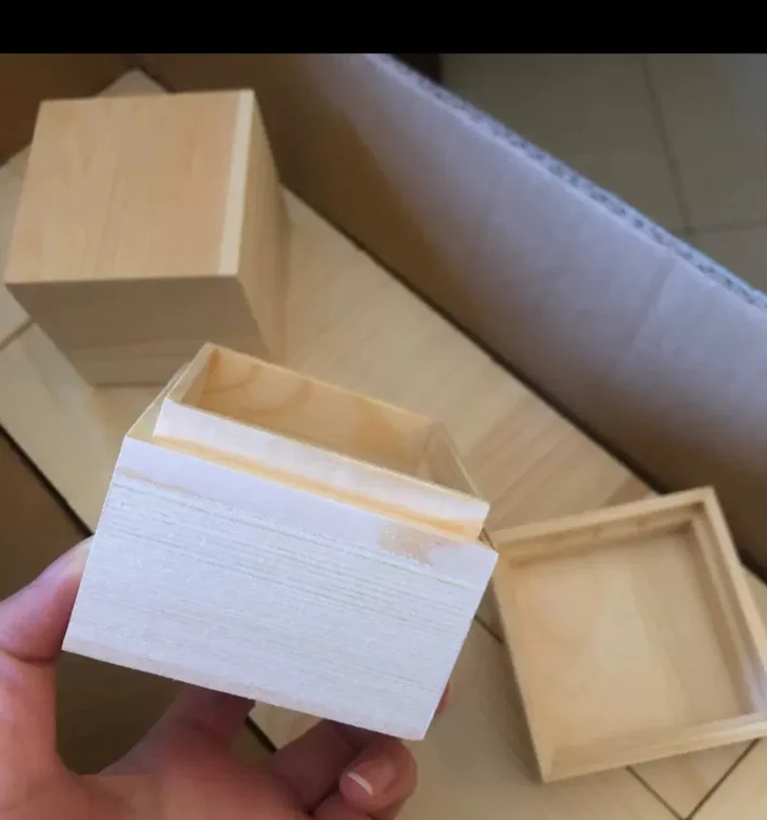 Chuanghua Custom Wood Christmas Gift Box Gift Boxes With Acrylic glass Windows Gift Wooden Boxes With Handles