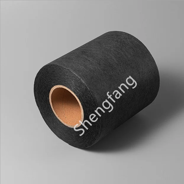 
 ПП Расплава выдувного фильтра расплава выдувная ткань черный мелтдутый нетканый материал для маски N95  