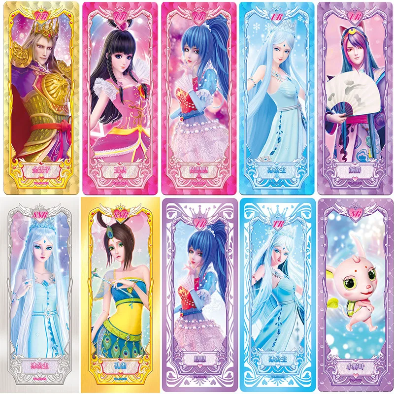 Wholesale google KAYOU Spirlt lce Princess Peafowl Peafowl Mary Yeloli play card The elves dream Ye Luoli collection cards