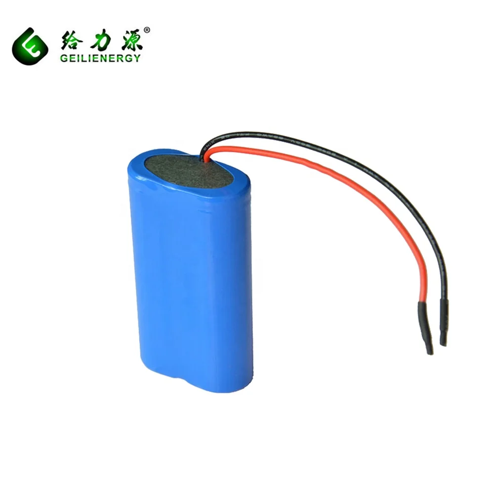 lithium ion 18650 7.4v 2600mAh 2200mAh 2s1p battery packs 18650 li ion battery 2600mah lithium ion battery 7.4v