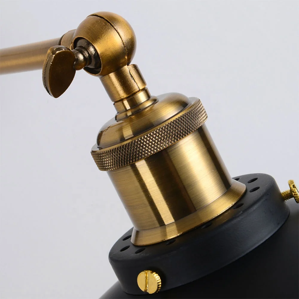 Vintage Decorative Iron Painted Wall Lamp E27 Retro Home Lighting