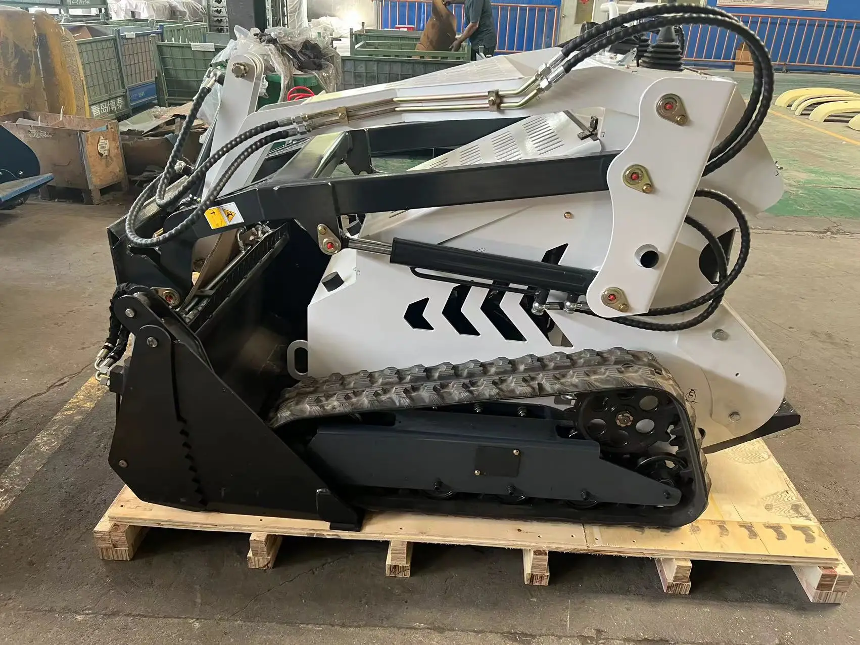 380KG 450KG Mini Skid Steer Loader Front Loader Backhoe Mower Versatile Landscaping Lifting Multi-Purpose Use