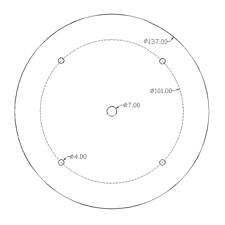 CE RoHs Certification 50W 220V AC 105lm/W Round Linear DOB Driverless LED Module PCB PCBA for Explosion-proof Lights