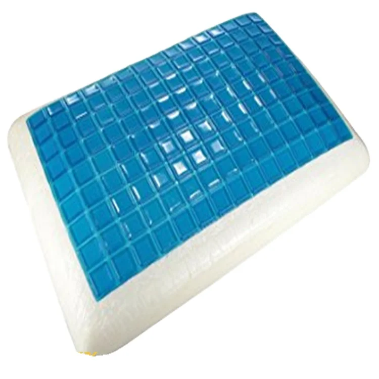 silk case Traditional Silicone Cooling Gel Memory Foam Pillow