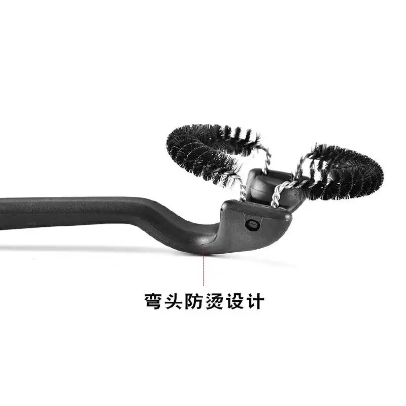 Factory Outlet Nylon Bristle Long Handle Espresso Machine Cleaning Brush for 360 Degree Cleaning Espresso Sets and Portafilters