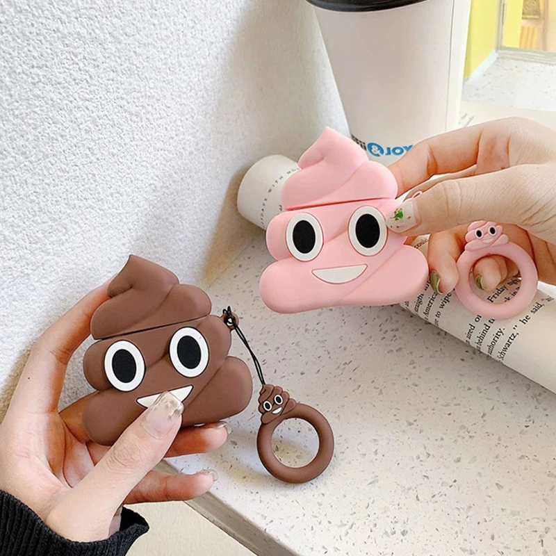  Милый 3D чехол для наушников airpods Мультяшные Чехлы 2 pro силиконовый совместимый с 1