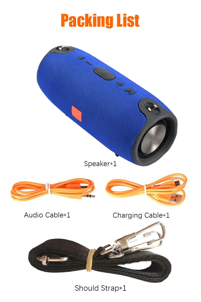 Extreme 2 mini Wireless Speaker HIFI Bass Sound Portable Outdoor Waterproof J-JBL Xtreme2 mini Speaker