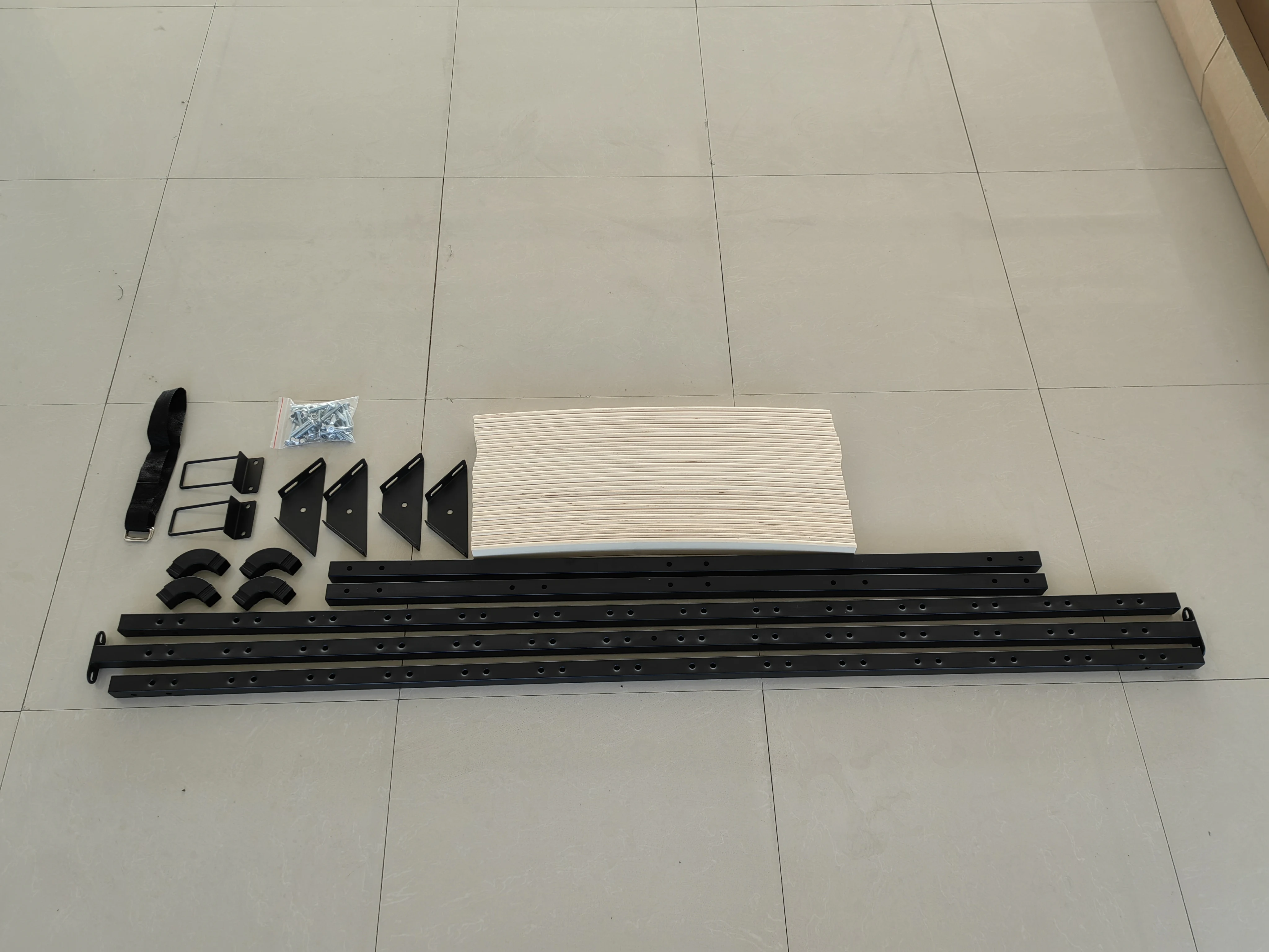 wholesale modern  metal adjustable   bed frames full queen king  folding knock down frame bed base  in china