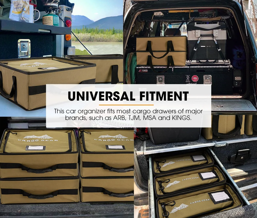 SAN HIMA Waterproof Cargo Travel Bag Carrier Luggage Storage Bag Car Trunk Organizer Bag