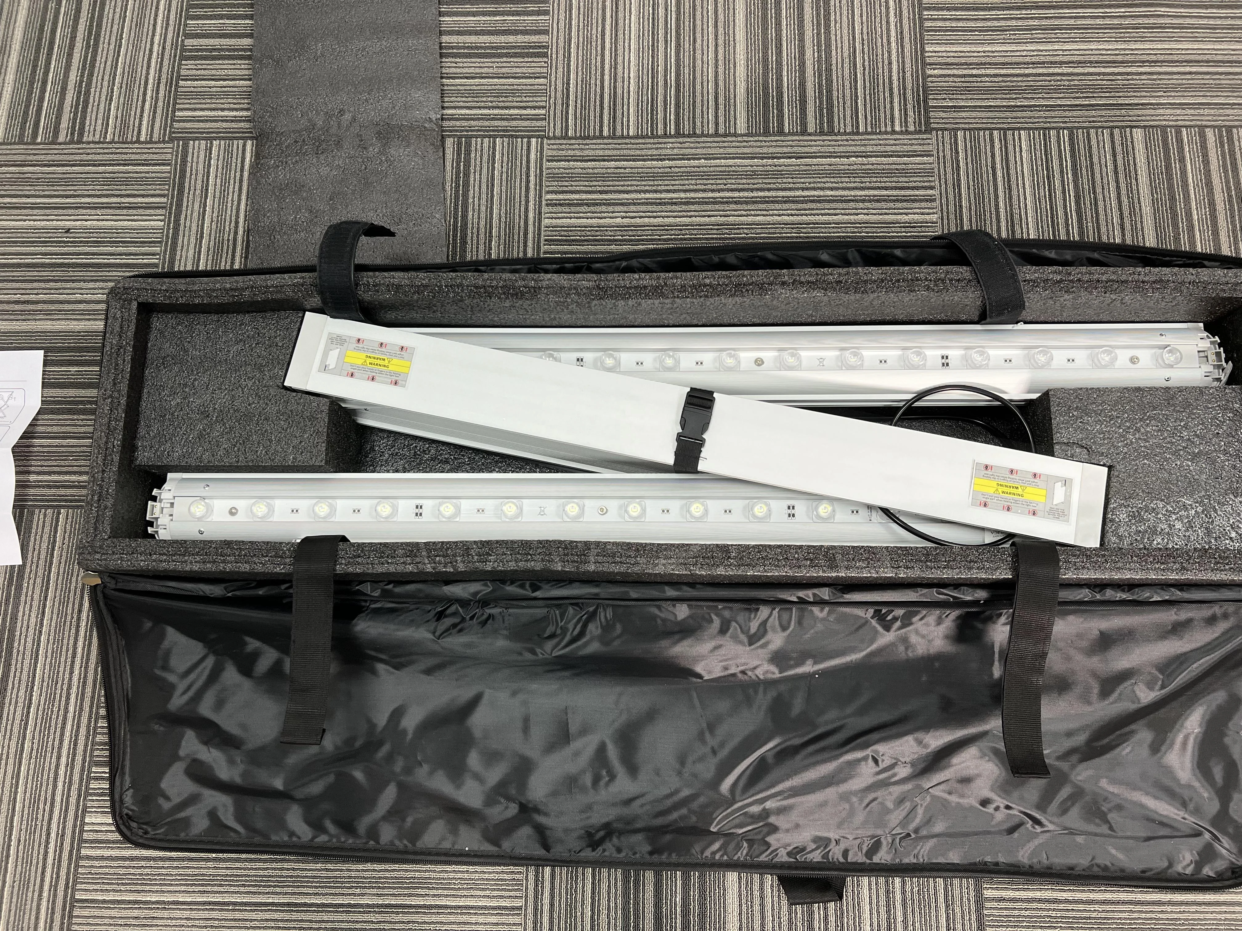 Easy Install SEG Aluminum Frame Foldable Fabric Printed Illuminated Frameless LED Light Box Free Stand Display