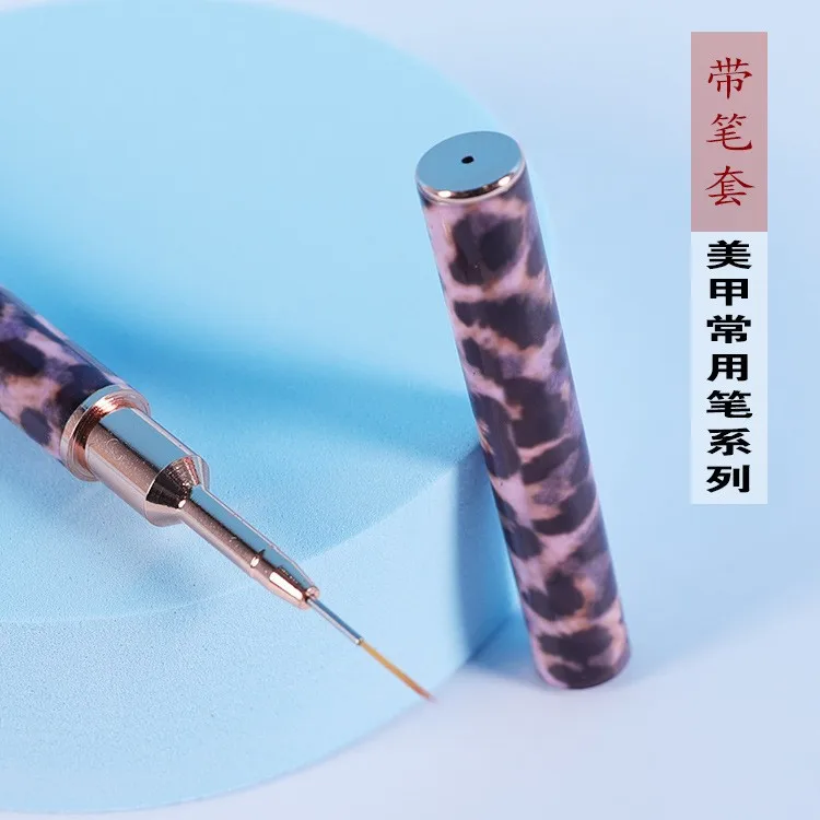 Copper Tube Piece Double Nail Art Liner Pen Painted Shop Personal Pattern Drawing Line Slender Grid