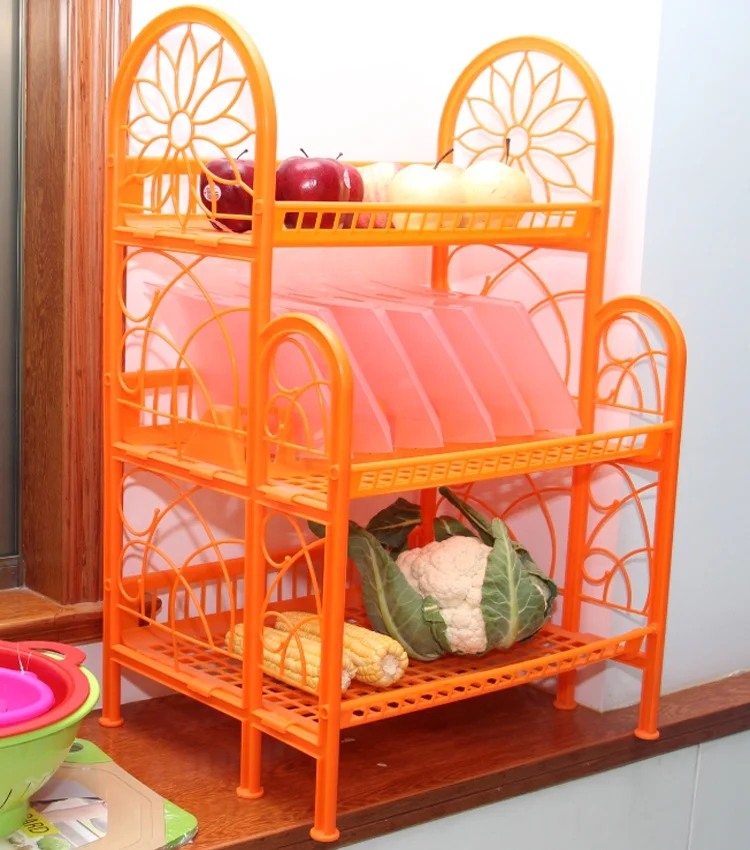 wholesale vegetable drying rack acrylic dish plate rack kichen dish rack with plastic utensil tray