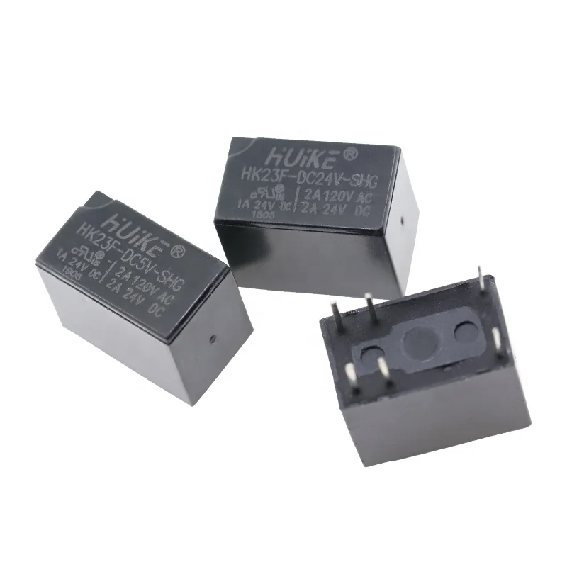 Mini Power Relay Relais New Original HKE Power Relay  HK23F-DC12V-SHG 2A 6PIN 120VAC waterproof relay
