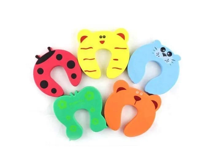 High Quality Baby Finger Guard Safety Eva Cute Door Stopper Eva Foam Door finger guard For Home Safety
