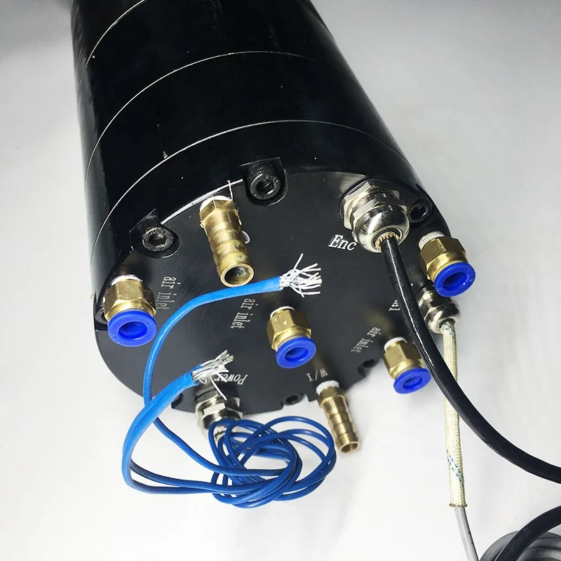 5.5kw water cooled bt30 18000r/min ATC spindle motor for CNC milling