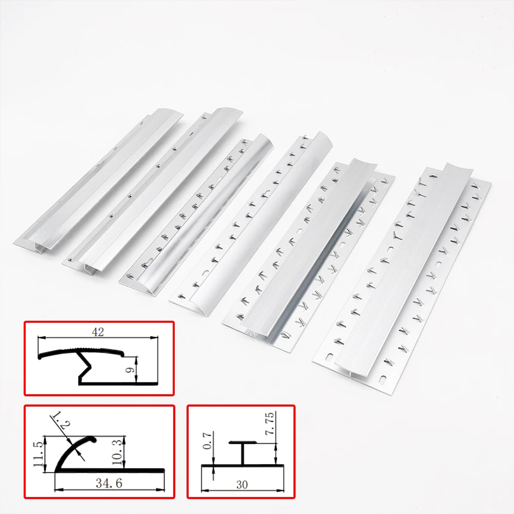 Bulk Supply Tile Accessories Free Sample Threshold Aluminum Floor Transition Strip
