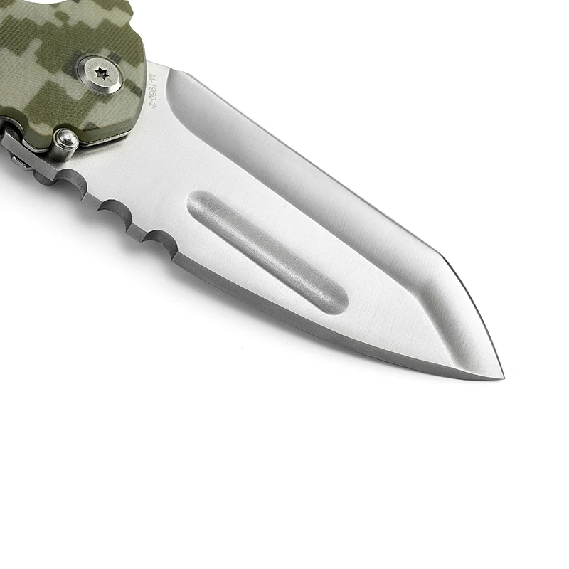 camouflage pocket knife  stainless steel small knife Camping Tools
