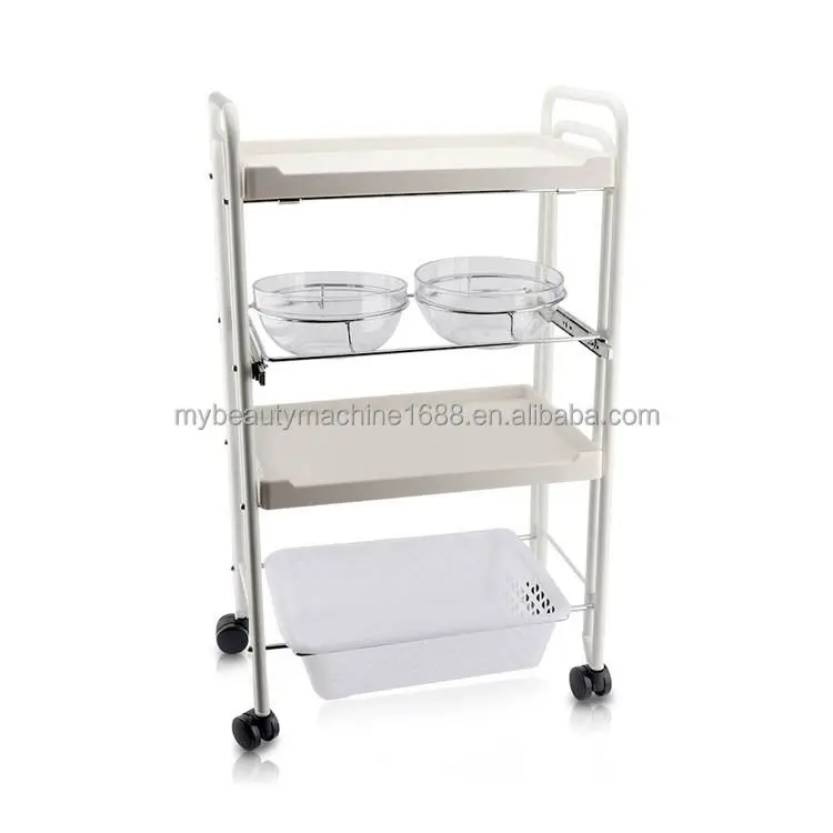 Best Sellers 2022 cabinet salon beauty rolling trolley cosmetology tray with bowl