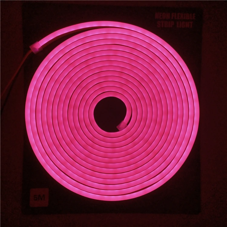 12V PINK Purple RGB LED Strip light With24-key APP Remote Control 5M/Pcs neon lamp tape For Cabinet Wardrobe Decor NEON