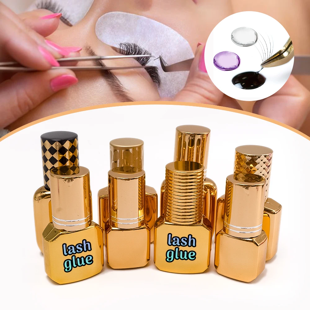 Wholesale individual eyelash clusters glue set clusters private label fluffy individual lash cluster lashes glue