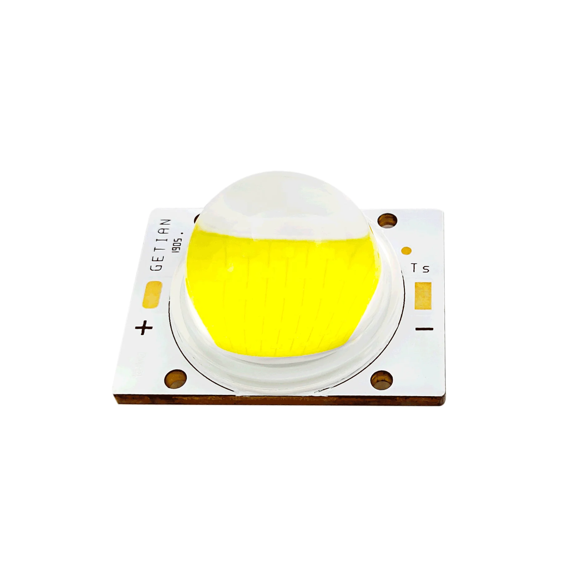 High Integrated LED with lens 90 degree viewing for High bay 100W 5500k flip chip led COB 150W 200w