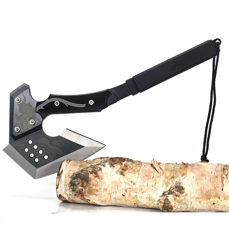 Amazon Hot Selling Good Quality Durable Hatchet Camping Survival Rescue Axe Hunting Hatchet  for Outdoor Activities