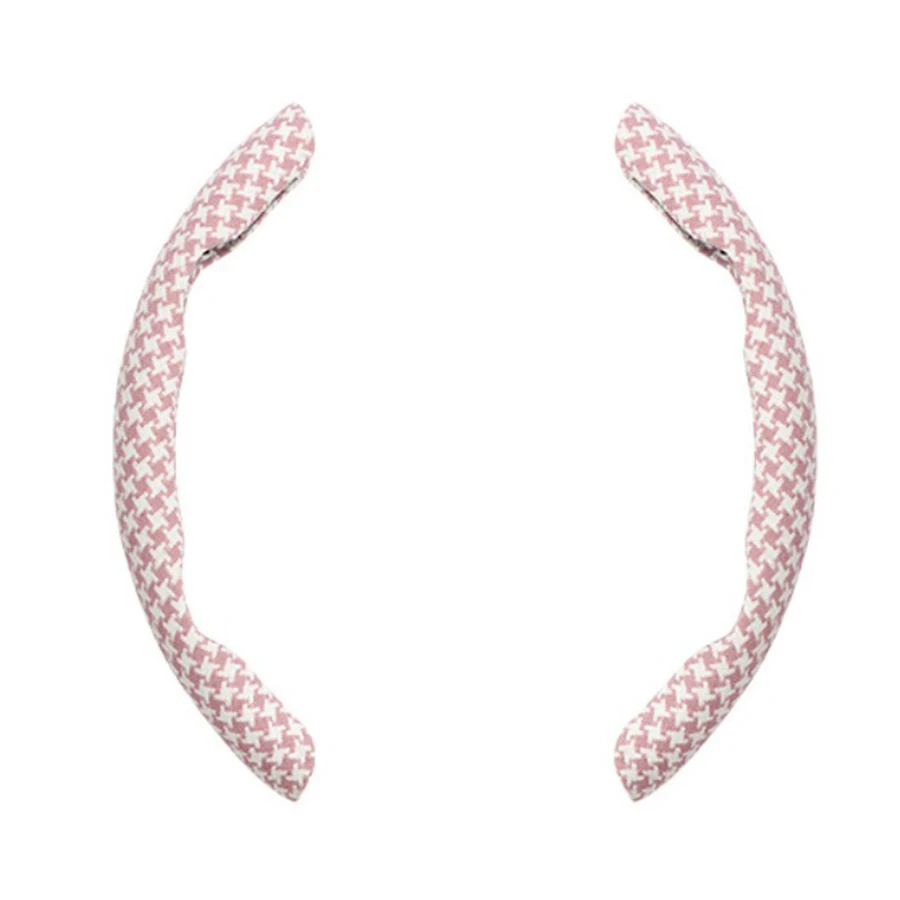 High Quality Super Thin Luxury Anti Slip Soft Breathable Flax Car SUV Steering Wheel Decoration Protective Cover