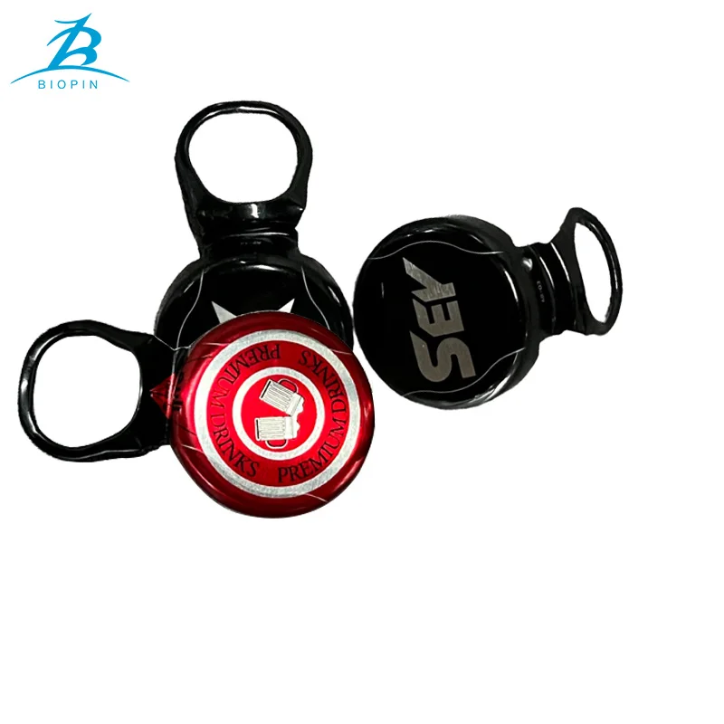 Whole sale 26mm Pull Ring Cap Aluminum Crown Cap for beer soda beverage glass bottle caps