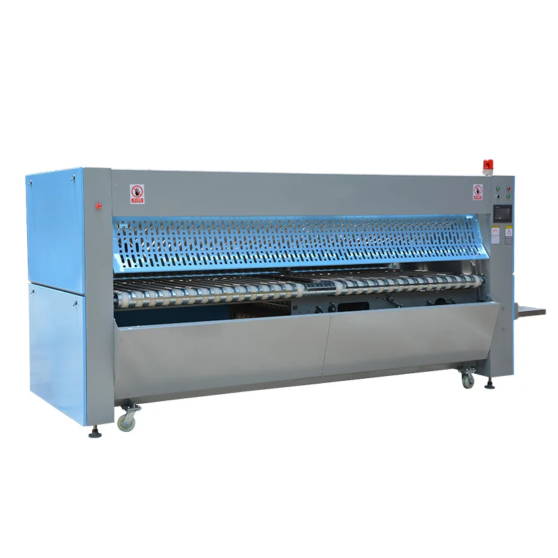 Large Ironing Machine Folding Machine for Washing Plant Specializing in Leveling and Folding Bed Sheets and Quilt Covers