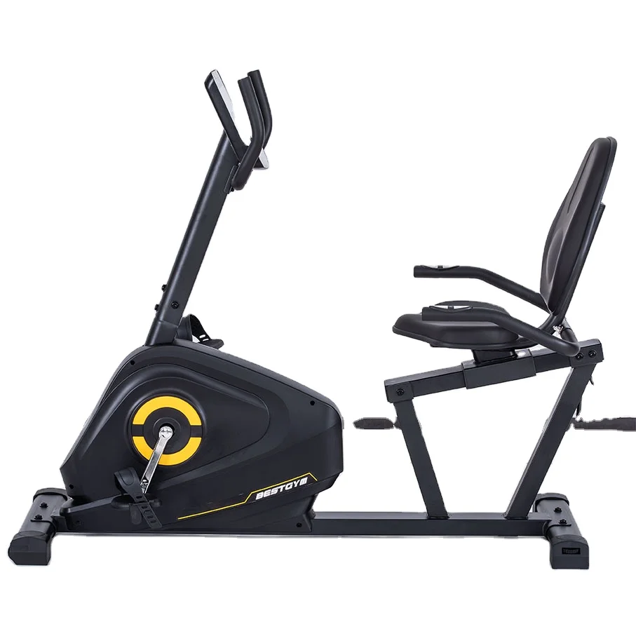 Best gym&home use with screen fitness club exercise magnetic recumbent bike